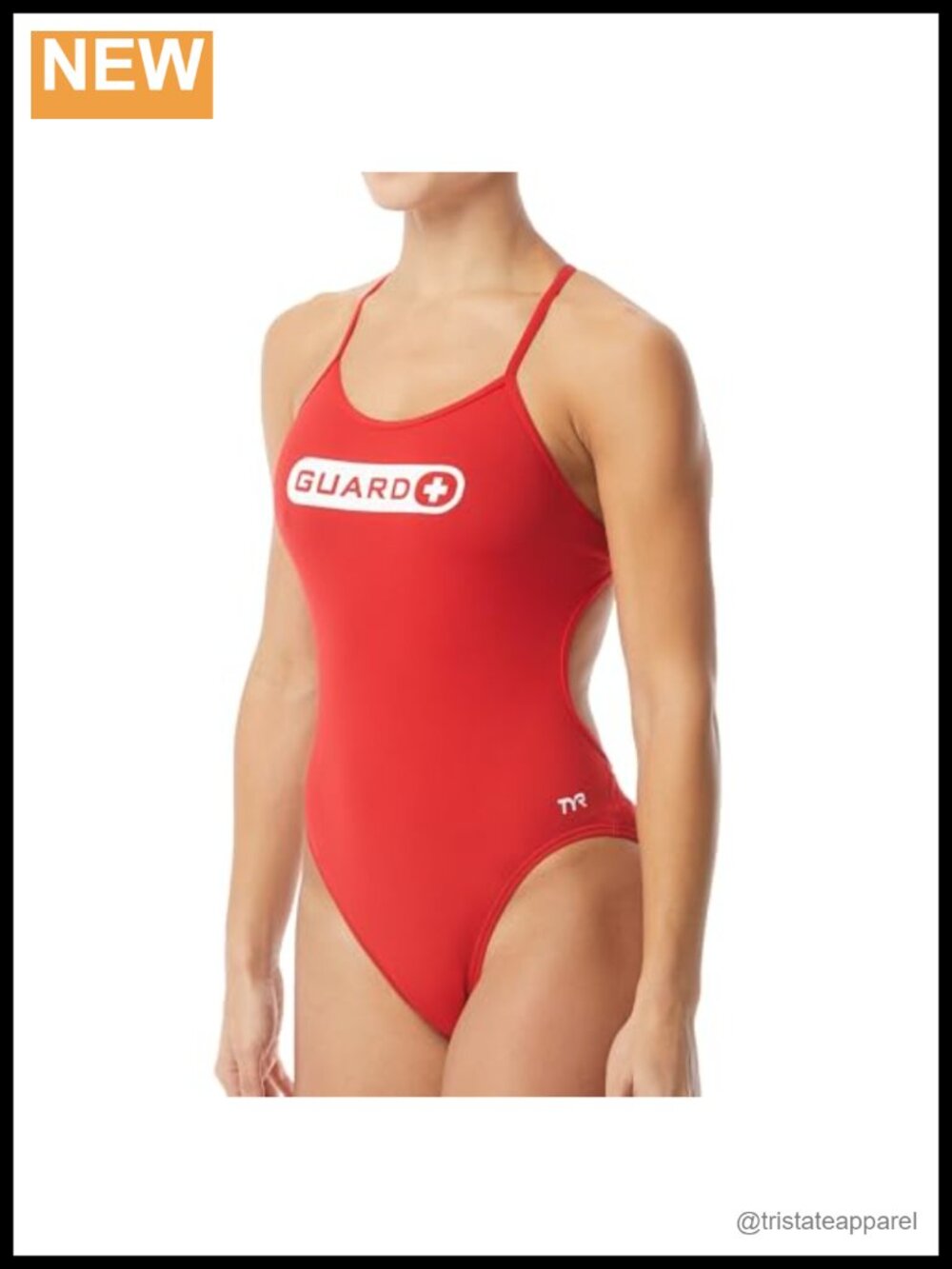 TYR Guard Crosscut Tieback Swimsuit One Piece